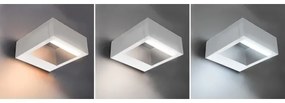 Brilagi - LED Vonkajšie nástenné svietidlo RAGUSA LED/7W/230V biela IP54
