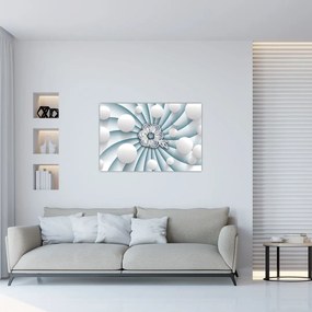 Obraz umelecké abstrakcie (90x60 cm)