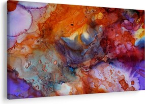 Obraz - Abstraktné atramentové umenie (90x60 cm)