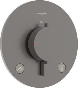 Hansgrohe Ecostat Comfort S sprchová a vaňová batéria bez podomietkového telesa kartáčovaný čierny chróm 33715340