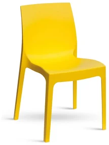 Stima Plastová stolička ROME Vyberte odtieň ->: Giallo - Žltá