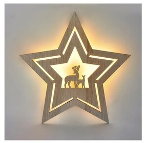 Solight 1V261 - LED Vianočná dekorácia LED/2xAA hviezda