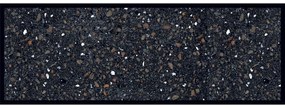 Jutex Rohož Cook&Wash terrazzo black, Rozmery 1.50 x 0.50