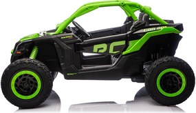 LEAN CARS Elektrické autíčko Maverick CAN-AM Turbo RS STRONG AIR zelené