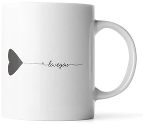 Sablio Hrnek I love you - 890 ml - XXL