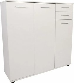 Skrinka na topánky Adre White