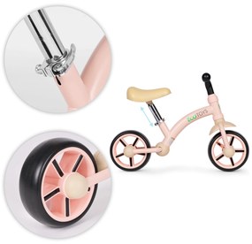 Detský balančný bicykel, ružové ECOTOYS