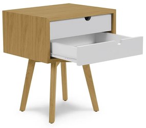 Nočný stolík Elm 42 × 35 × 43 cm MAZZINI SOFAS