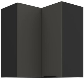 Kuchynská skrinka Aria-Gr/Bl Anti Fingerprint 60x60 Gn-72 2f (90°)