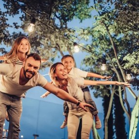 Rabalux 77165 - LED Solárna reťaz ZIRC LED/3,6W/3,7V 1200mAh IP44