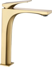 Rea Joe, vysoká umývadlová batéria h-285, zlatá matná, REA-B8991
