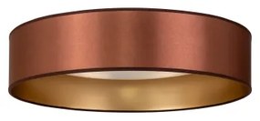 Duolla - LED Stropné svietidlo ROLLER LED/24W/230V pr. 45 cm medená/zlatá