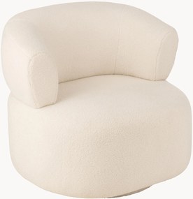 Čalúnené plyšové kreslo Fluffy