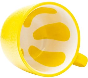 Altom Súprava keramických jumbo hrnčekov Tropicana citrón 470 ml, 2 ks