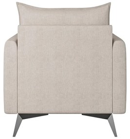 Béžové kreslo Juli Bis – Ropez