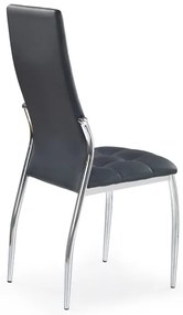 Jedálna stolička WARMIS 1 ks čierna