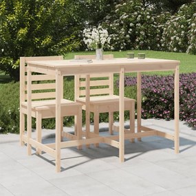 Záhradný stolík 159,5x82,5x110 cm borovicový masív 824095