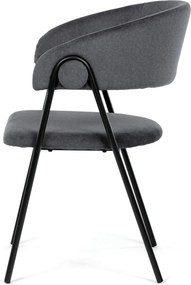 Jedálenská stolička DCL-X7130 GREY2 Farba: Sivá