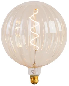 E27 Stmievateľná LED žiarovka G200 Jantárová 4W 240lm 2000K