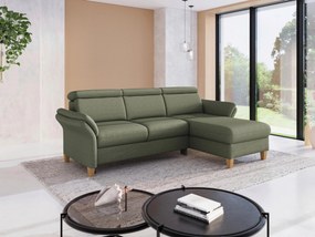 XXXLutz ROHOVÁ SEDAČKA, textil, olivovozelená Sit & More - Sedačky - 000144025737