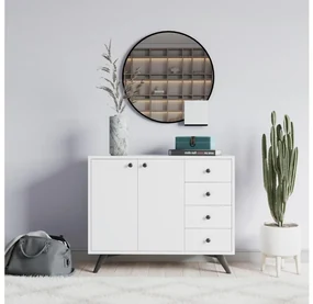 Asir Komoda WAGA 82x100 cm biela AS1562