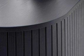 Dizajnová skrinka Vasiliy 118 cm čierny dub