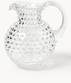 Ručne fúkaný džbán Hobnail, 2 l