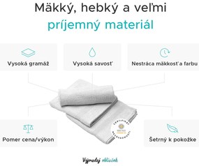 Uterák ELEGANZA 50x100 cm vínový, 100% bavlna