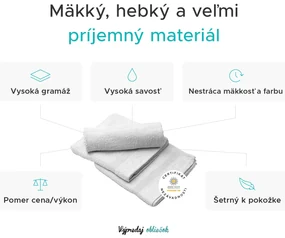 Uterák ELEGANZA 50x100 cm vínový, 100% bavlna