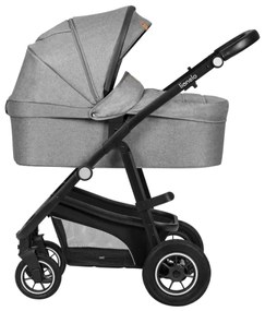 Lionelo - Kombinovaný kočík 3v1 BIANKA Grey Stone