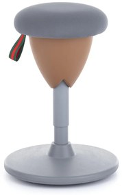 Balančná stolička Acorn II 1 + 1 ZADARMO, sivá / hnedá