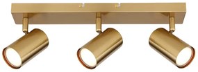 Globo 57911-3GO - Bodové svietidlo ROBBY 3xGU10/35W/230V zlatá