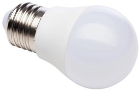 LED miniglobe žiarovka E27 4,5 W teplá biela Ra 80