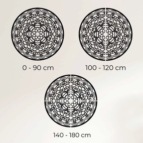 SENTOP | Drevená mandala na stenu – Symbol harmónie a pozitívnej energie I SENTOP PR0176
