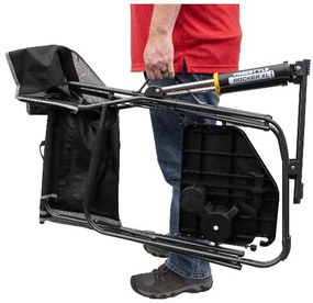 GCI Kempingová stolička s funkciou hojdania Freestyle Rocker XL™ (čierna)  (100384748)