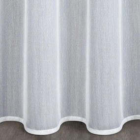ZÁCLONA MIREA NA PÁSKE 350 X 150 CM BIELA
