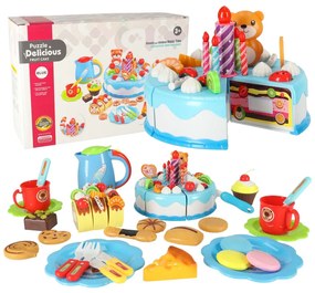 KIK Narodeninová torta 80 el. Modrá