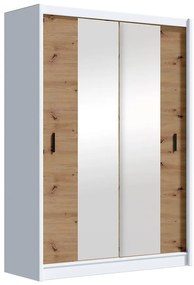 Skriňa ART 150 biela/artisan