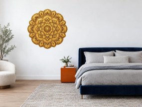 Zlatá barokní mandala arch 123 x 122 cm