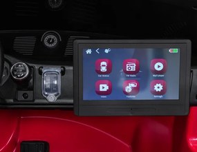 Elektrické autíčko Porsche 911 GT3 STRONG MP4 červené