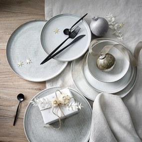 STILETTO Príbory matné set 4 ks – čierna