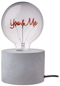BRIGHT LIGHT LED Žiarovka "You & Me" - ružová