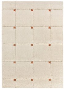Koberec v tehlovej a krémovej farbe 160x230 cm Brenda – Universal
