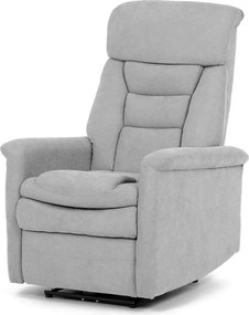 Kreslo s elektrickým ovládaním + USB konektorom, HARMO GREY