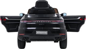 Elektrické autíčko Porsche Cayenne čierne