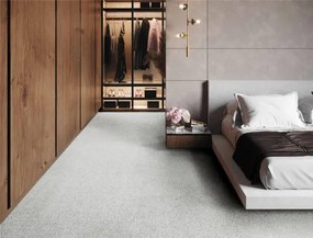 Koberce Breno Metrážny koberec PARANA 90, šíře role 400 cm, sivá