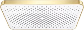 Rea Rea, obdĺžniková dažďová sprcha 380x210 mm, JS-032, zlatá lesklá, REA-P0395