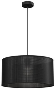 Luster na lanku LOFT SHADE 1xE27/60W/230V pr. 40 cm čierna