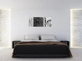 Obraz čiernobiele architektúry (120x50 cm)