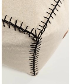 Béžový taburet Anahi – Kave Home